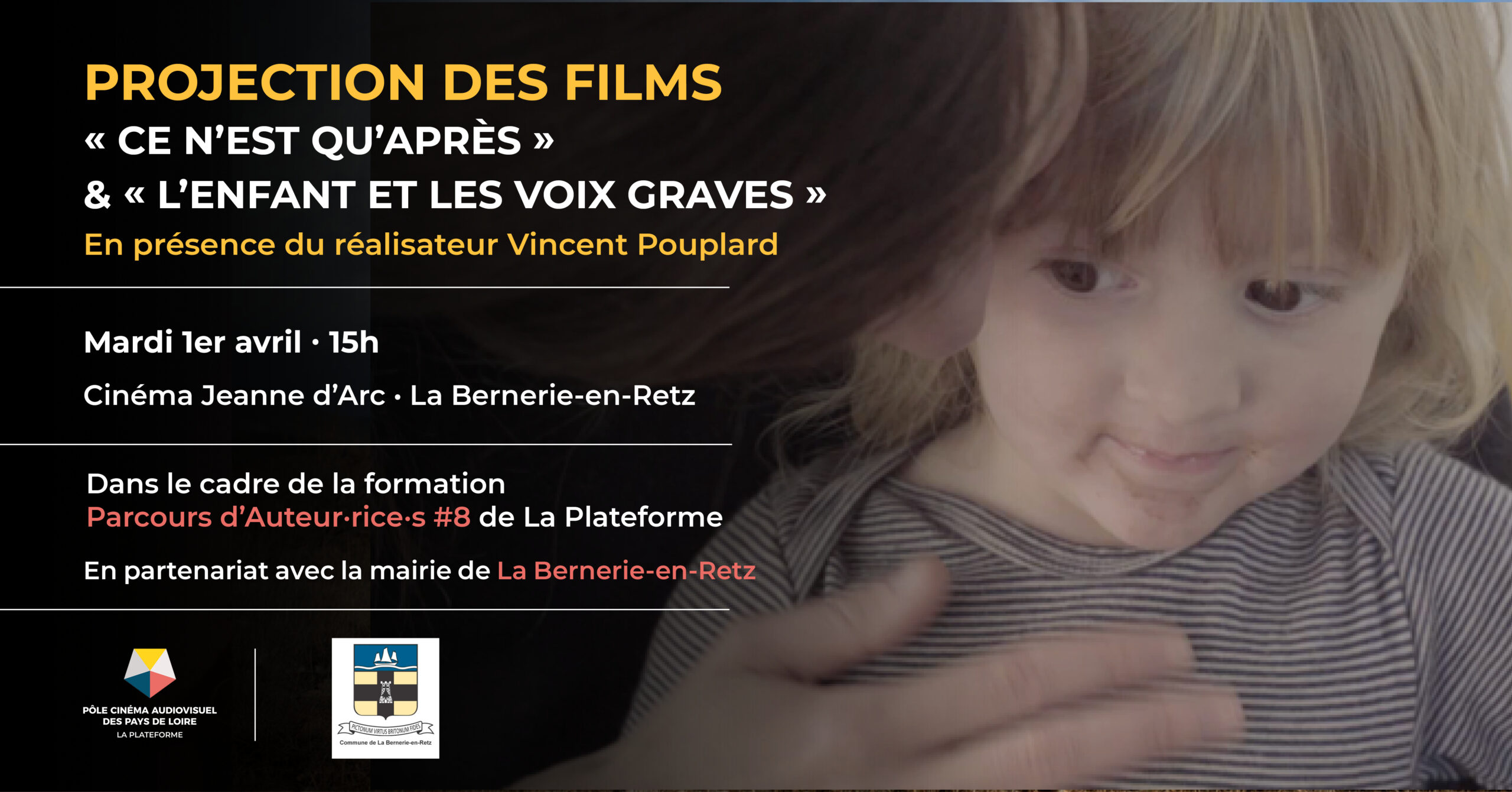 PROJECTION & RENCONTRE - Vincent Pouplard