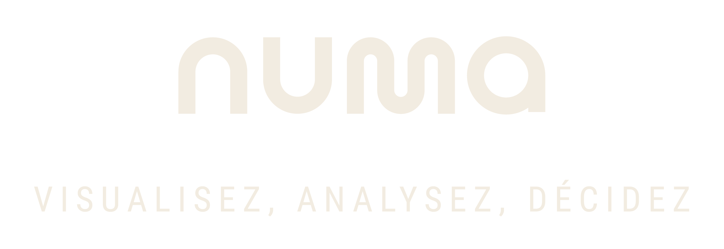 Logo + baseline numa portail de pilotage
